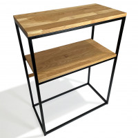 Drevený dvojitý regál FlexiStyle kon2-608030 Drevený dvojitý regál FlexiStyle kon2-608030