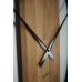 Dubové hodiny Loft Round kovové 80cm, z231 Dubové hodiny Loft Round kovové 80cm, z231