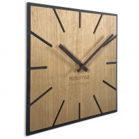 Dubové nástenné hodiny Eko Exact 50cm, z119 Dubové nástenné hodiny Eko Exact 50cm, z119