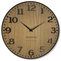 Nástenné hodiny Elegante Flex z227-1d-1-x tmavohnedé, 50 cm Nástenné hodiny Elegante Flex z227-1d-1-x tmavohnedé, 50 cm