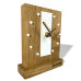 Dubové stojace hodiny v bielej farbe Flexistyle zs8-2d-dx Dubové stojace hodiny v bielej farbe Flexistyle zs8-2d-dx