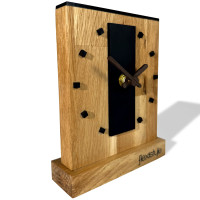 Dubové stojace hodiny v čiernej farbe Flexistyle zs8-1d-d9-x Dubové stojace hodiny v čiernej farbe Flexistyle zs8-1d-d9-x