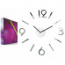 3D Nalepovacie hodiny Diy Admirable L Sweep 54D-0, zrkadlové 50-75cm