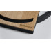Nástenné hodiny Wood oak 2 Flex z215-1d-1-x v, 32 cm Nástenné hodiny Wood oak 2 Flex z215-1d-1-x v, 32 cm