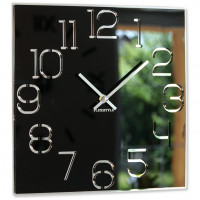 Nástenné hodiny Digit Flex z120-1-0-x, 30 cm, čierne Nástenné hodiny Digit Flex z120-1-0-x, 30 cm, čierne