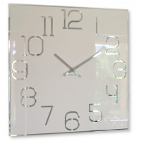 Nástenné hodiny Digit Flex z120-2-0-x, 50 cm, biele Nástenné hodiny Digit Flex z120-2-0-x, 50 cm, biele