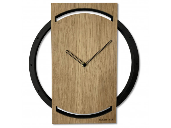 Nástenné hodiny Wood oak 2 Flex z215-1d-1-x v, 32 cm Nástenné hodiny Wood oak 2 Flex z215-1d-1-x v, 32 cm