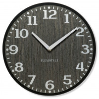 Nástenné hodiny Elegante Flex z227-1d1a-0-x sivé, 30 cm