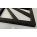 Nástenné hodiny Loft Square z226-1-2-x, 80 cm čierna Nástenné hodiny Loft Square z226-1-2-x, 80 cm čierna