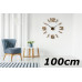 Nástenné hodiny z dubu Eko z540g-130-d-1-x, 130cm 