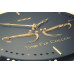Nástenné hodiny Golden Cups Flexistyle z122, 30cm čierna