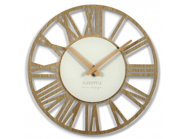 Nástenné hodiny Loft Piccolo Flex Bianco 30cm, z219-d2-dx Nástenné hodiny Loft Piccolo Flex Bianco 30cm, z219-d2-dx