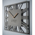 Nástenné hodiny loft piccolo štvorcové 30cm, šedá z219b Nástenné hodiny loft piccolo štvorcové 30cm, šedá z219b