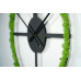 Nástenné hodiny Metal Black with Moss Flexistyle z21e, 50cm Nástenné hodiny Metal Black with Moss Flexistyle z21e, 50cm