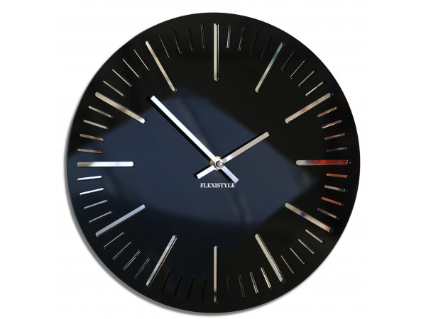 Nástenné hodiny Trim Flex z112-1-0-x, 30 cm, čierne Nástenné hodiny Trim Flex z112-1-0-x, 30 cm, čierne