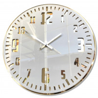 Nástenné hodiny Unique Flex z117-2-0-x, 30 cm, zlaté