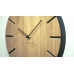 Nástenné hodiny z dubového dreva Wood art Flex z216-1d-1, 30 cm