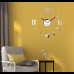 3D Nalepovacie hodiny DIY ADMIRABLE L Sweep 54C-0, zrkadlové 50-75cm 3D Nalepovacie hodiny DIY ADMIRABLE L Sweep 54C-0, zrkadlové 50-75cm