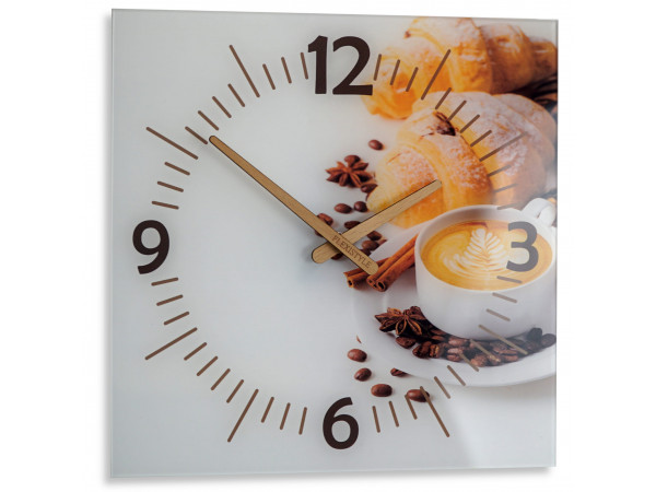 Nástenné sklenené hodiny Colazione Flex z51a s-d-x, 30 cm Nástenné sklenené hodiny Colazione Flex z51a s-d-x, 30 cm