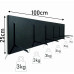 Nástenný drevený vešiak Flexistyle 100cm, w3-1-25100 Nástenný drevený vešiak Flexistyle 100cm, w3-1-25100