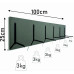 Nástenný drevený vešiak Flexistyle 100cm, w3-1a-25100 Nástenný drevený vešiak Flexistyle 100cm, w3-1a-25100