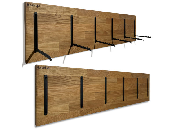 Nástenný drevený vešiak Flexistyle 100cm, w3-d-25100 Nástenný drevený vešiak Flexistyle 100cm, w3-d-25100