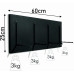 Nástenný drevený vešiak Flexistyle 60cm, w3-1-2560 Nástenný drevený vešiak Flexistyle 60cm, w3-1-2560