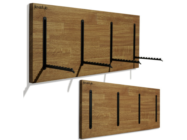 Nástenný drevený vešiak Flexistyle 60cm, w3-d-2560 Nástenný drevený vešiak Flexistyle 60cm, w3-d-2560