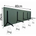 Nástenný drevený vešiak Flexistyle 80cm, w3-1a-2580 Nástenný drevený vešiak Flexistyle 80cm, w3-1a-2580