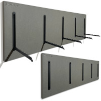 Nástenný drevený vešiak Flexistyle 80cm, w3-1a-2580 Nástenný drevený vešiak Flexistyle 80cm, w3-1a-2580