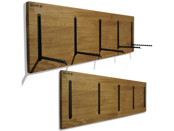 Nástenný drevený vešiak Flexistyle 80cm, w3-d-2580 Nástenný drevený vešiak Flexistyle 80cm, w3-d-2580