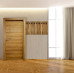 Nástenný vešiak na šaty Lamele Flexistyle 100cm, w1-10060 Nástenný vešiak na šaty Lamele Flexistyle 100cm, w1-10060