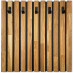 Nástenný vešiak na šaty Lamele Flexistyle 60cm, w1-6060 Nástenný vešiak na šaty Lamele Flexistyle 60cm, w1-6060