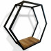 Šesťhranná polička Loft FlexiStyle hex-6018 Šesťhranná polička Loft FlexiStyle hex-6018