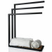 Vešiak na uteráky Loft FlexiStyle typ3_3, čierna Vešiak na uteráky Loft FlexiStyle typ3_3, čierna