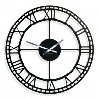 Nástenné hodiny Vintage Retro, kovové, FLEXz21a, 50cm Nástenné hodiny Vintage Retro, kovové, FLEXz21a, 50cm