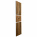 Závesné hodiny z dubového dreva Lamele 155cm FlexiStyle z235-d1 Závesné hodiny z dubového dreva Lamele 155cm FlexiStyle z235-d1