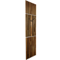 Závesné hodiny z dubového dreva Lamele 250cm FlexiStyle z238-d1 Závesné hodiny z dubového dreva Lamele 250cm FlexiStyle z238-d1