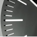Nástenné hodiny Trim Flex z112-1-0-x, 30 cm, čierne