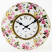 Nástenné hodiny, Flor0134, Ruže, 34cm Nástenné hodiny, Flor0134, Ruže, 34cm