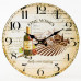 Nástenné hodiny, Flor0150, Fine Wines, 34cm Nástenné hodiny, Flor0150, Fine Wines, 34cm