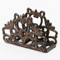 Držiak na servítky ORNAMENT, kov , flor0092, 14cm