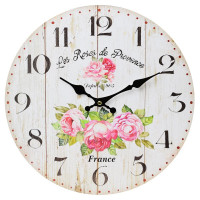 Nástenné hodiny, Flor0111, France, 34cm Nástenné hodiny, Flor0111, France, 34cm