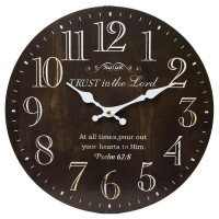 Nástenné hodiny, Flor0112, Trust, 34cm