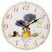 Nástenné hodiny, Flor0105, Levanduľa, 34cm Nástenné hodiny, Flor0105, Levanduľa, 34cm