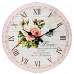 Nástenné hodiny, Flor0119, Love, 34cm Nástenné hodiny, Flor0119, Love, 34cm