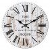 Nástenné hodiny, Flor0110, Time, 34cm Nástenné hodiny, Flor0110, Time, 34cm