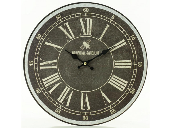 Nástenné hodiny, Flor0062, Satelite, 34cm