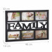 Multirám na 6 fotiek Family čierny 6x 10x15cm RD1951 Multirám na 6 fotiek Family čierny 6x 10x15cm RD1951