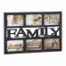 Multirám na 6 fotiek Family čierny 6x 10x15cm RD1951 Multirám na 6 fotiek Family čierny 6x 10x15cm RD1951